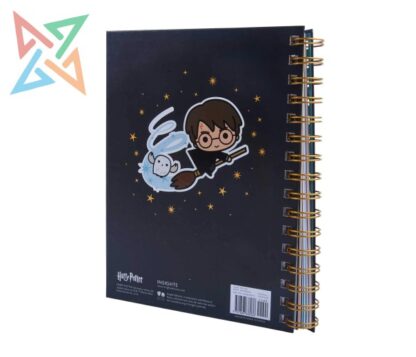 CUADERNO INSIGHTS ESPIRALADO - HARRY POTTER 21x16 Rayado 144 págs.: HOGWARTS (Con Stickers) (Tapa Dura) - Imagen 2