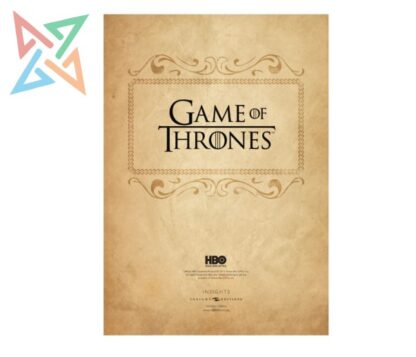 CUADERNO INSIGHTS - GAME OF THRONES 26x18 Liso 192 págs. (Tapa Dura) - Imagen 2