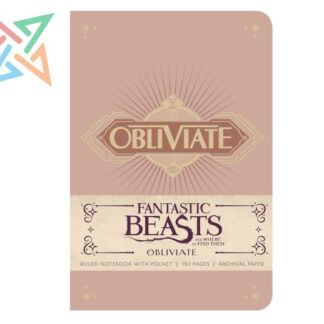 CUADERNO INSIGHTS - HARRY POTTER FANTASTIC BEASTS 14x9 Rayado 192 págs.: OBLIVIATE (Tapa Dura)