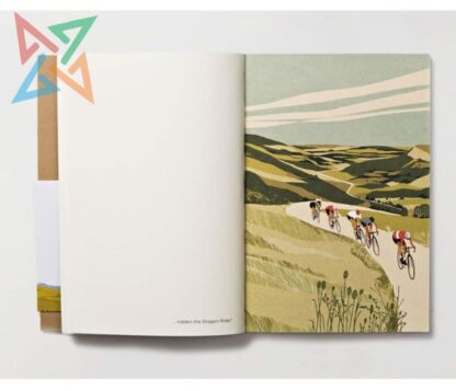 CUADERNO LAURENCE KING - THE CYCLIST'S BUCKET LIST 20x14: A ROAD BIKE JOURNAL (con 30 Desafíos y 115 hojas en Blanco) - Imagen 3