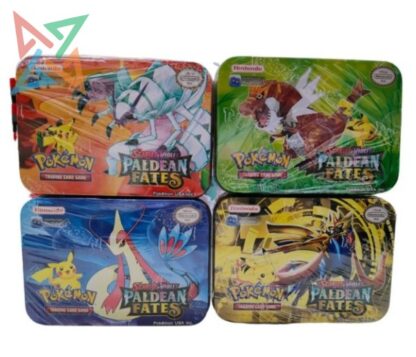 POKEMON PK98 Lata Scarlet & Violet Paldean Fates (Diferentes Diseños)