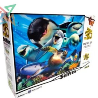 ROMPECABEZAS PUZZLE PRIME 3D 100 piezas: SELFIE BAJO EL AGUA