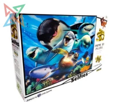 ROMPECABEZAS PUZZLE PRIME 3D 100 piezas: SELFIE BAJO EL AGUA