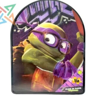 ROMPECABEZAS PUZZLE PRIME 3D 150 piezas en LATA: TORTUGAS NINJAS - DONATELLO