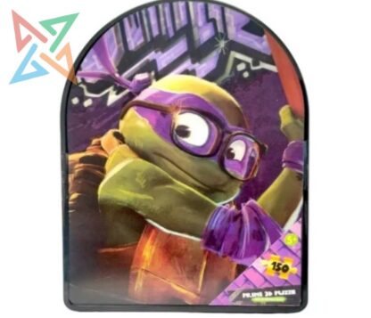 ROMPECABEZAS PUZZLE PRIME 3D 150 piezas en LATA: TORTUGAS NINJAS - DONATELLO