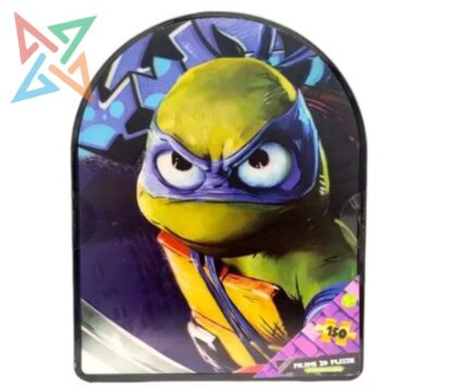 ROMPECABEZAS PUZZLE PRIME 3D 150 piezas en LATA: TORTUGAS NINJAS - LEONARDO