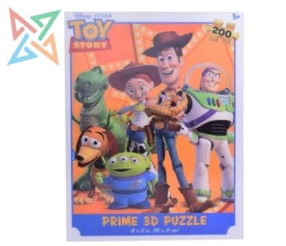 ROMPECABEZAS PUZZLE PRIME 3D 200 piezas: DISNEY TOY STORY - WOODY & FRIENDS