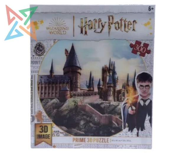 ROMPECABEZAS PUZZLE PRIME 3D 300 piezas: HARRY POTTER - CASTILLO DE HOGWARTS