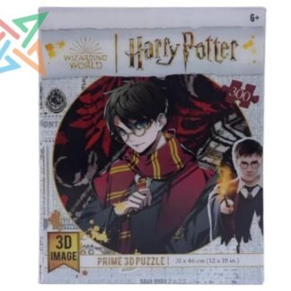 ROMPECABEZAS PUZZLE PRIME 3D 300 piezas: HARRY POTTER - DIBUJO HARRY GRYFFINDOR