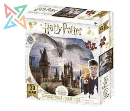 ROMPECABEZAS PUZZLE PRIME 3D 300 piezas: HARRY POTTER - HOGWARTS & HEDWIG