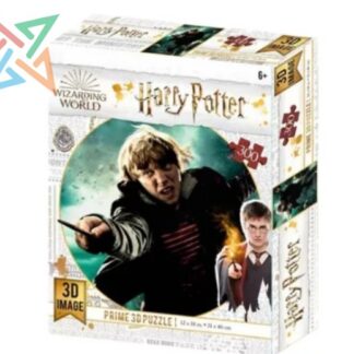 ROMPECABEZAS PUZZLE PRIME 3D 300 piezas: HARRY POTTER - RON WEASLEY Lanzando Hechizo
