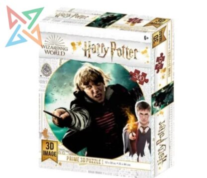 ROMPECABEZAS PUZZLE PRIME 3D 300 piezas: HARRY POTTER - RON WEASLEY Lanzando Hechizo