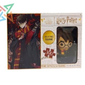 ROMPECABEZAS PUZZLE PRIME 3D 300 piezas + Muñeco: HARRY POTTER