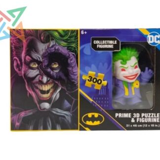 ROMPECABEZAS PUZZLE PRIME 3D 300 piezas + Muñeco: JOKER