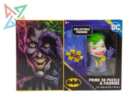 ROMPECABEZAS PUZZLE PRIME 3D 300 piezas + Muñeco: JOKER
