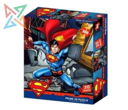 ROMPECABEZAS PUZZLE PRIME 3D 300 piezas: SUPERMAN Super Fuerza