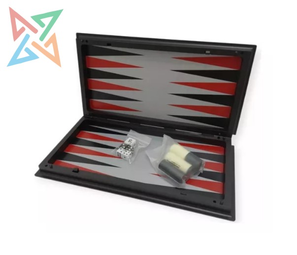 3 EN 1: AJEDREZ DAMAS BACKGAMON - MAGNÉTICO - Imagen 2