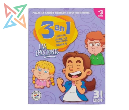 3 en 1 Barco de Papel - Las Emociones