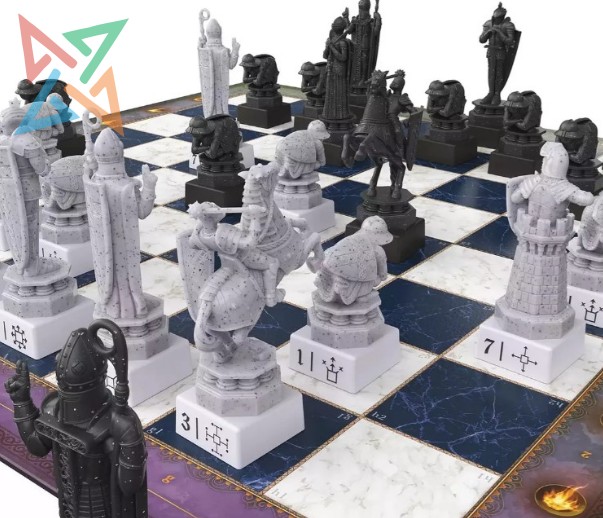 AJEDREZ HARRY POTTER: WIZARD'S CHESS for BEGINNERS (SPIN MASTER GAMES) - Imagen 3