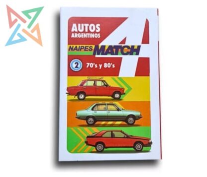 Cartas Match4 Autos Argentinos de los 70's y 80´s