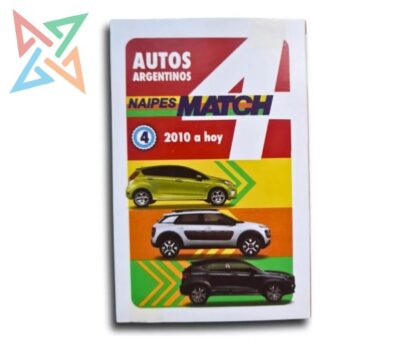 Cartas Match4 Autos Argentinos del 2010 al presente