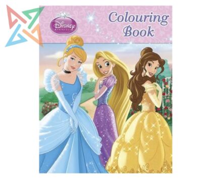 DISNEY COLOURING BOOK: PRINCESS - With over 20 Stickers (En Inglés)