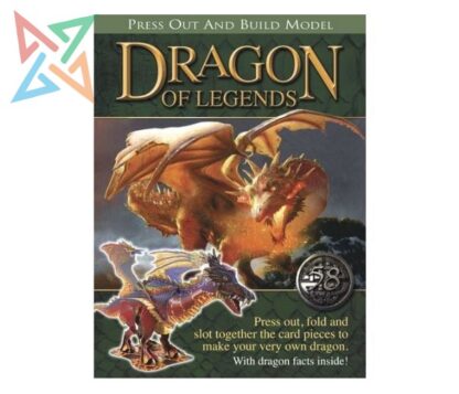 DRAGON OF LEGENDS: PRESS-OUT AND BUILD A DRAGON (En Inglés)