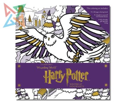 HARRY POTTER - WINTER AT HOGWARTS: A MAGICAL COLORING SET (En Inglés)