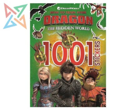 How to Train Your Dragon The Hidden World: 1001 Stickers (En Inglés)