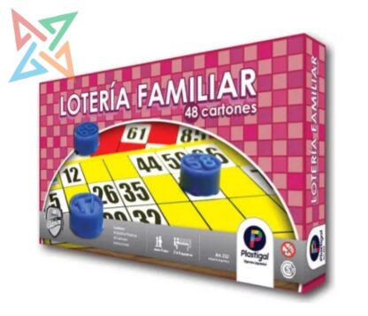 LOTERÍA FAMILIAR - 48 cartones