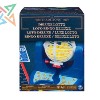 LOTO BINGO DELUXE (con Canasta Plástica y 90 Bolillas)