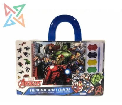 MALETIN PARA CREAR Y COLOREAR: AVENGERS