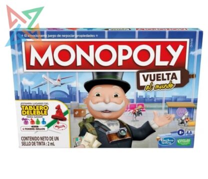 MONOPOLY VUELTA AL MUNDO (Con Tablero Deleble)