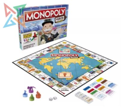 MONOPOLY VUELTA AL MUNDO (Con Tablero Deleble) - Imagen 2
