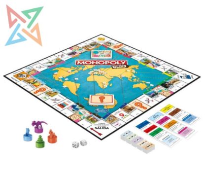 MONOPOLY VUELTA AL MUNDO (Con Tablero Deleble) - Imagen 3