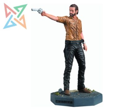 MUÑECO AMC Escala 1:21 THE WALKING DEAD: RICK GRIMES (Incluye fascículo en inglés)