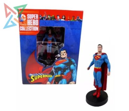 MUÑECO SUPER HERO COLLECTION Escala 1:21 DC COMICS: SUPERMAN (Incluye fascículo en inglés) - Imagen 2