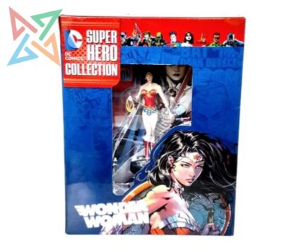 MUÑECO SUPER HERO COLLECTION Escala 1:21 DC COMICS: WONDER WOMAN (Incluye fascículo en inglés) - Imagen 2