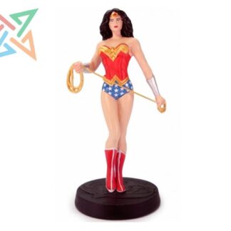 MUÑECO SUPER HERO COLLECTION Escala 1:21 DC COMICS: WONDER WOMAN (Incluye fascículo en inglés)