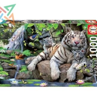 ROMPECABEZAS PUZZLE EDUCA 1000 piezas Nro 14808: TIGRES DE BENGALA