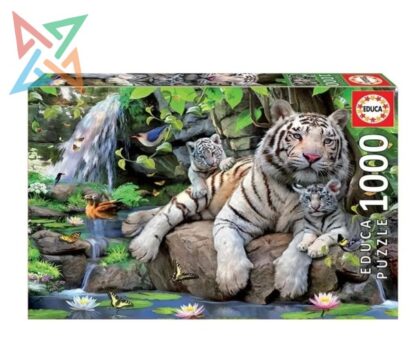 ROMPECABEZAS PUZZLE EDUCA 1000 piezas Nro 14808: TIGRES DE BENGALA