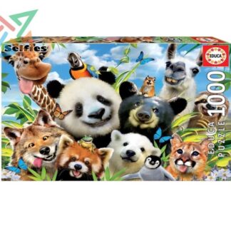 ROMPECABEZAS PUZZLE EDUCA 1000 piezas Nro 18117: LLAMA DRAMA SELFIE