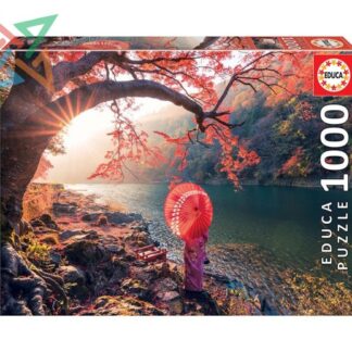ROMPECABEZAS PUZZLE EDUCA 1000 piezas Nro 18455: AMANECER RIO KATSURA