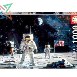 ROMPECABEZAS PUZZLE EDUCA 1000 piezas Nro 18459: FIRST MEN ON THE MOON