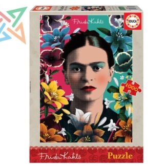 ROMPECABEZAS PUZZLE EDUCA 1000 piezas Nro 18493: FRIDA KAHLO