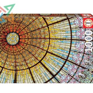ROMPECABEZAS PUZZLE EDUCA 1000 piezas Nro 19256: PALAU DE LA MÚSICA, ART NOUVEAU