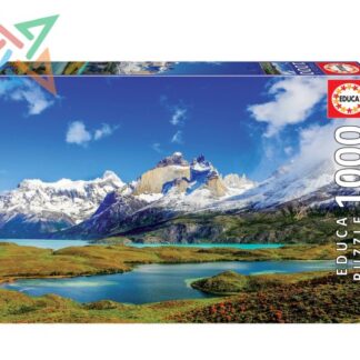 ROMPECABEZAS PUZZLE EDUCA 1000 piezas Nro 19259: TORRES DEL PAINE, PATAGONIA