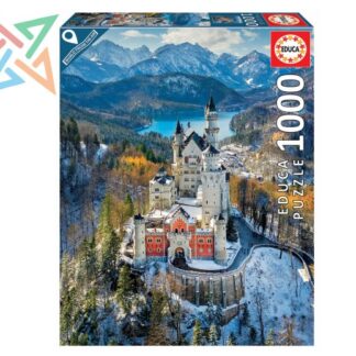 ROMPECABEZAS PUZZLE EDUCA 1000 piezas Nro 19261: Castillo de Neuschwanstein