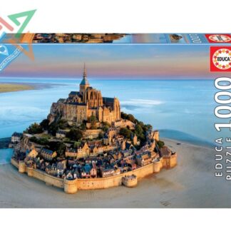 ROMPECABEZAS PUZZLE EDUCA 1000 piezas Nro 19262: Mont Saint-Michel, FRANCIA