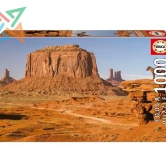 ROMPECABEZAS PUZZLE EDUCA 1000 piezas Nro 19559: MONUMENT VALLEY, EEUU